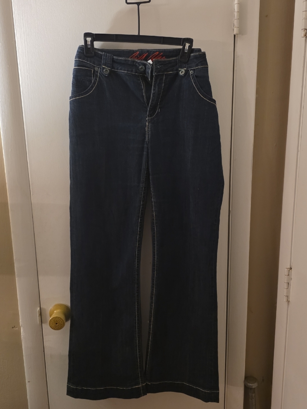 Bill BLASS Dark Blue Women’s Jeans - Classic WIDE Leg